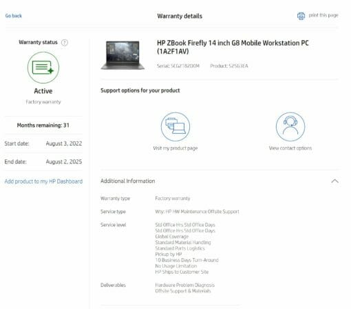HP Zbook FireFly 14 G8