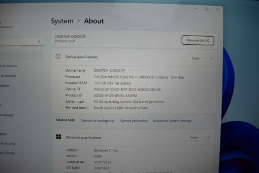 Dell Precision 5560