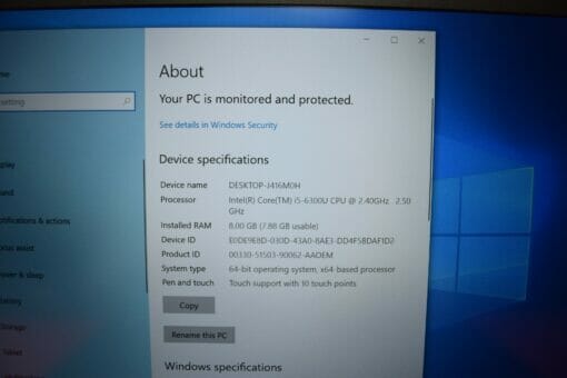 Lenovo ThinkPad T470S 14" 6th gen i5 TouchScreen