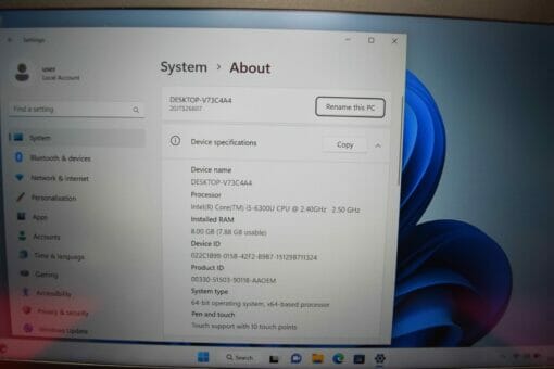 Lenovo ThinkPad T470S 14" 6th gen i5 TouchScreen