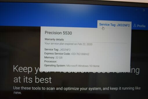 Dell precision 5530 14" i7 9th gen