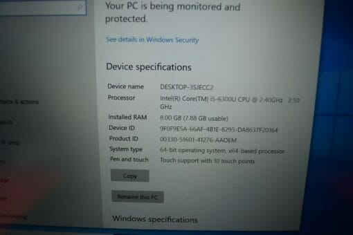 Lenovo ThinkPad T470S 14" 6th gen i5 TouchScreen