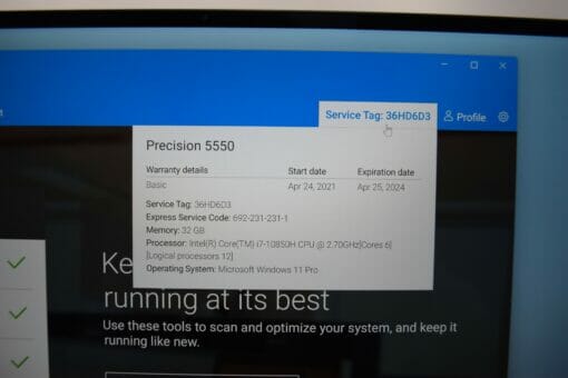 Dell Precision 5550