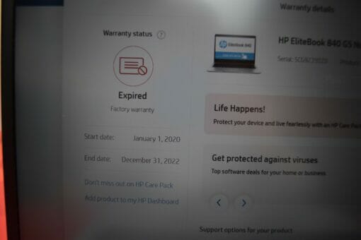 HP Elitebook 840 G5 14"