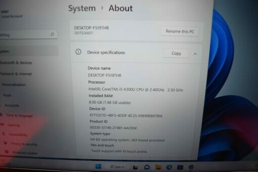 Lenovo ThinkPad T470S 14" 6th gen i5 TouchScreen