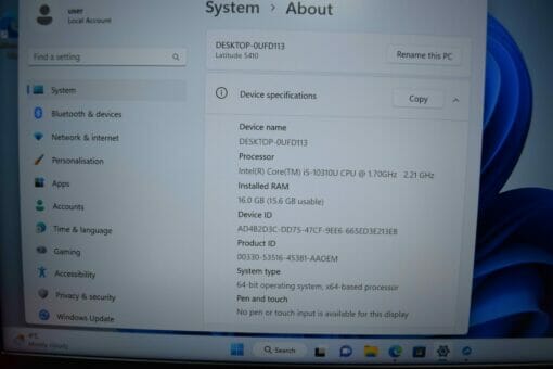 Dell Latitude 5410