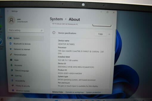 HP Elitebook 640 G8