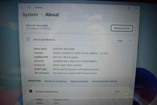 HP EliteBook x360 1030