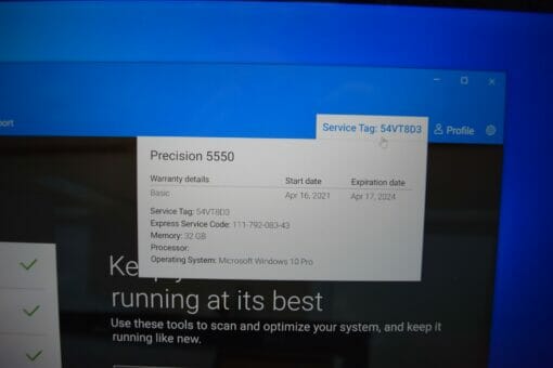 Dell Precision 5550