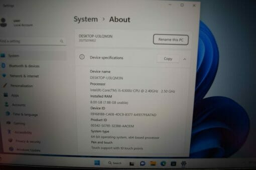 Lenovo ThinkPad T470S 14" 6th gen i5 TouchScreen