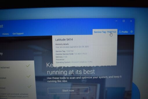 Dell Latitude 5414 RUGGED 14" i5 6th gen
