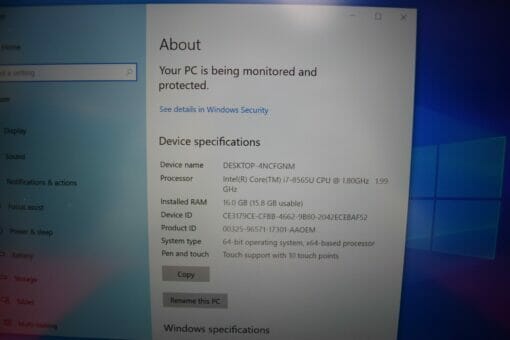 Lenovo ThinkPad X1 Carbon 7th gen