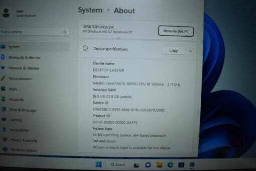 HP Elitebook 840 G7 14"