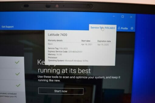 DELL Latitude 7420 14" i7 11th Gen