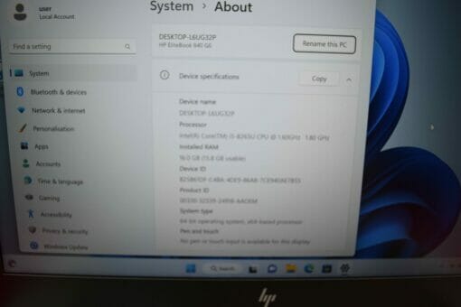 HP Elitebook 840 G6 14"