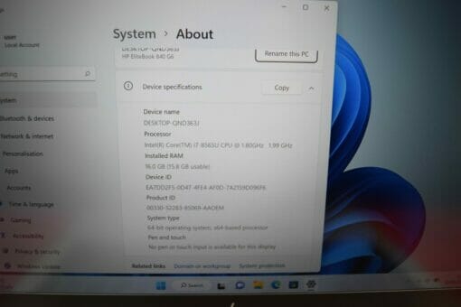 HP Elitebook 840 G6 i7