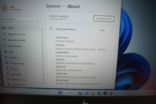 HP Elitebook 830 G6