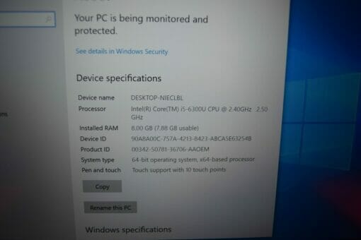Lenovo ThinkPad T470S 14" 6th gen i5 TouchScreen