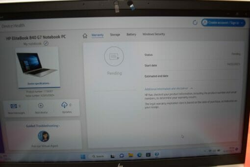 HP Elitebook 840 G7 14" i7 10th Gen SSD 1TB RAM 16GB