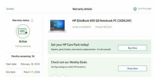 HP Elitebook 840 G8