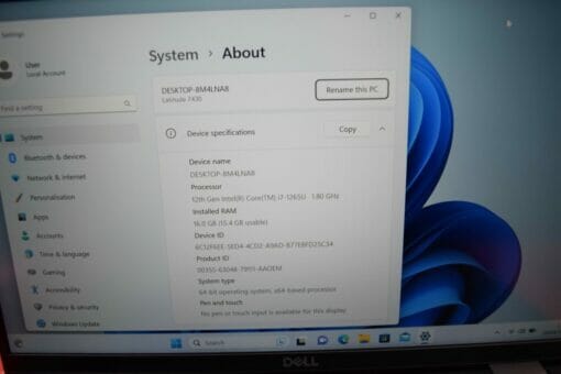 Dell Latitude 7430 14" i7 12th gen