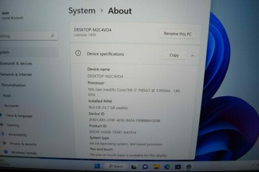 DELL Latitude 7420 14" i7 11th Gen