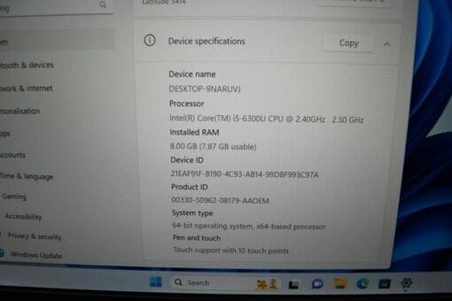 Dell Latitude 5414 RUGGED 14" i5 6th gen