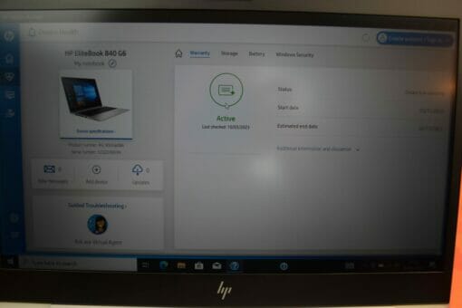 HP Elitebook 840 G6 14" i5 8th Gen RAM 16GB SSD 512GB