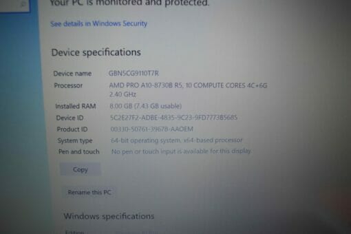 HP Elitebook 745 G4
