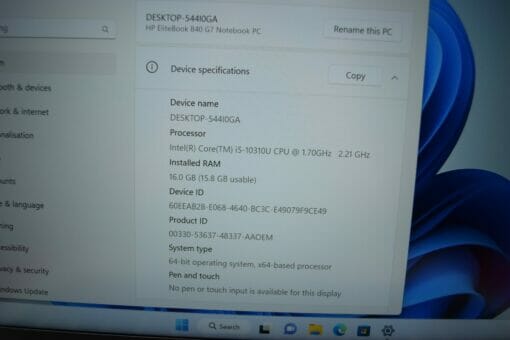 HP Elitebook 840 G7 14"