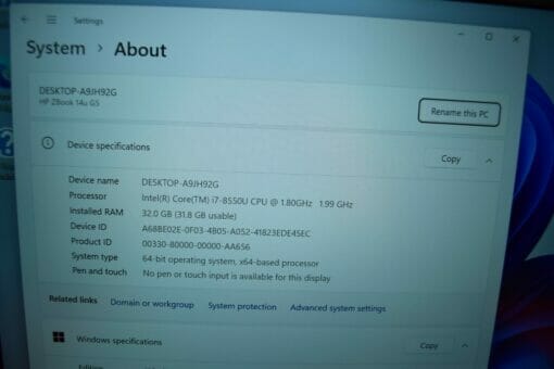 HP Zbook 14u G5 14"