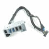 Dell Precision T3620 Front Input Panel With Cables  