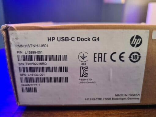 HP USB-C (3FF69AA) Dock G4 Docking Station