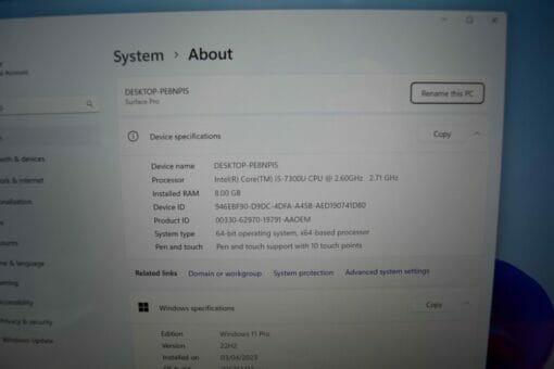 Microsoft Surface Pro5