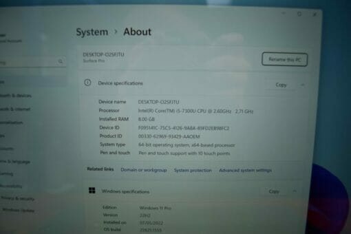 Microsoft Surface Pro5