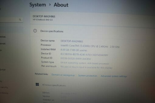 HP Elitebook 840 G3