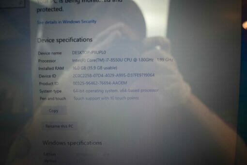 Hp 17-by0087cl 17.3" Touch i7 8th gen