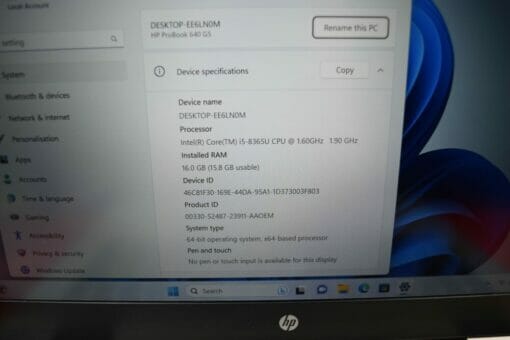 HP Probook 650 G5