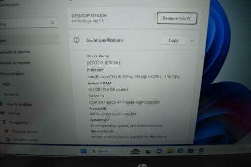 HP Probook 650 G5