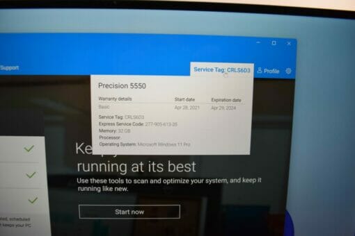 Dell Precision 5550