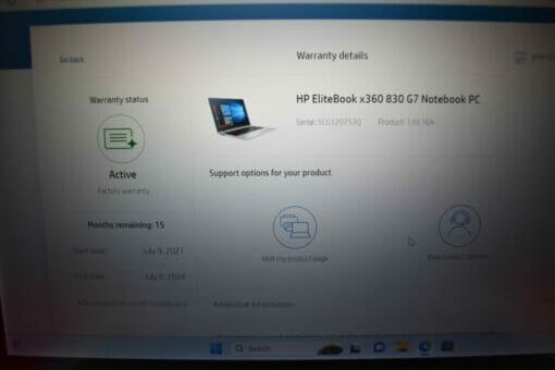 HP Elitebook 830 G7 X360 Touch 13.3" i7 10th Gen