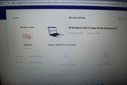 HP Elitebook 840 G3