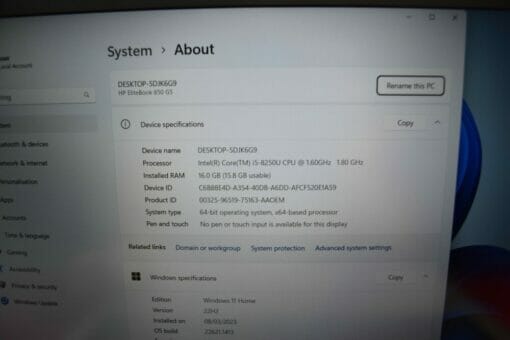 HP Elitebook 850 G5