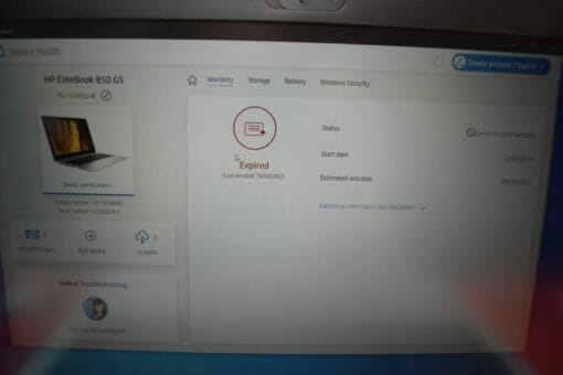 HP Elitebook 850 G5