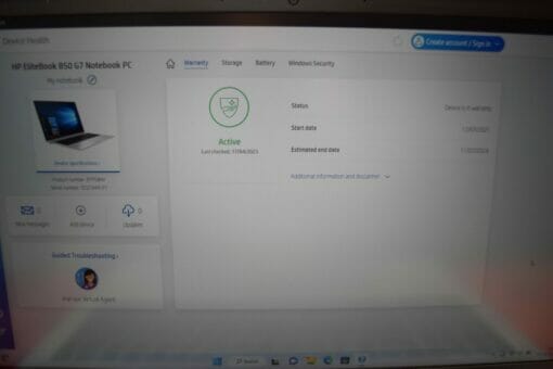 HP Elitebook 850 G7 14"