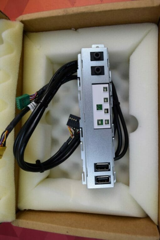 Dell Optiplex 390 3010 MT Front I/O Panel with LEDs USB and Audio