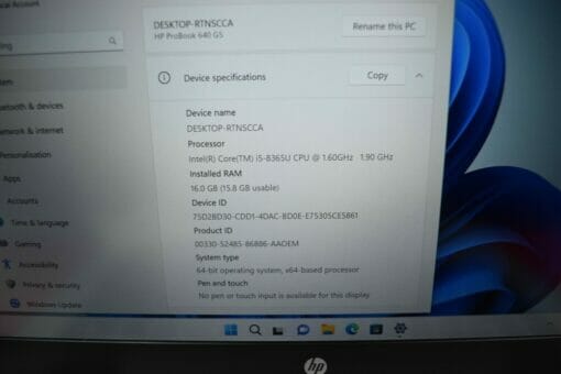HP Probook 650 G5