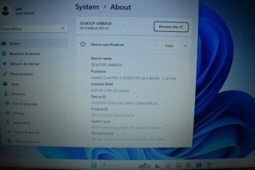 HP 820 G3 14" i5 6th Gen