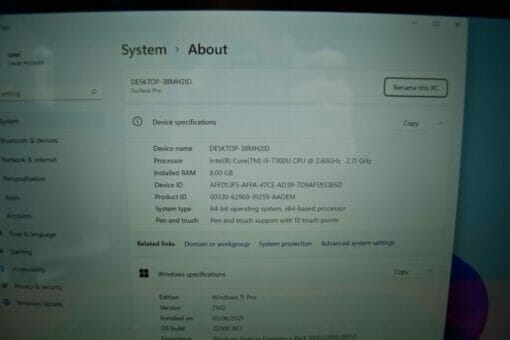 Microsoft Surface Pro5
