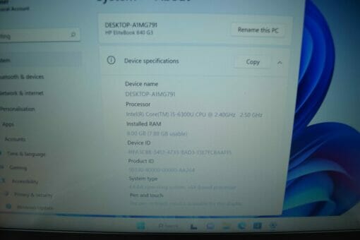 HP Elitebook 840 G3